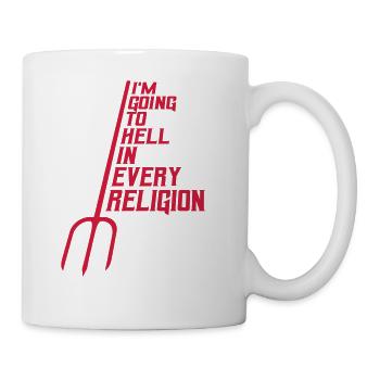 im going to hell - Coffee/Tea Mug - white - Right