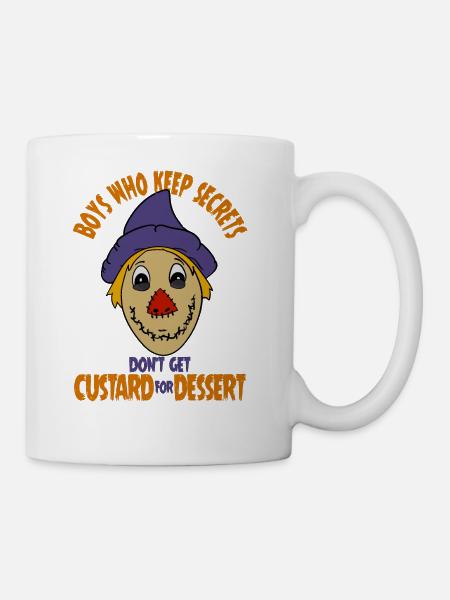 Corey Cunningham Scarecrow Mask - Coffee/Tea Mug - white