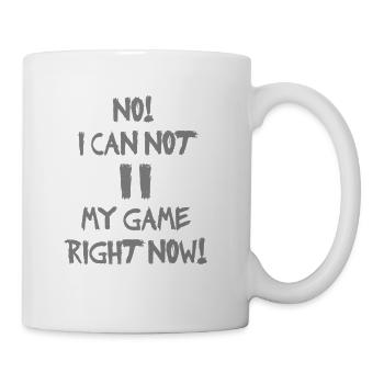 CAN NOT PAUSE - Coffee/Tea Mug - white - Right