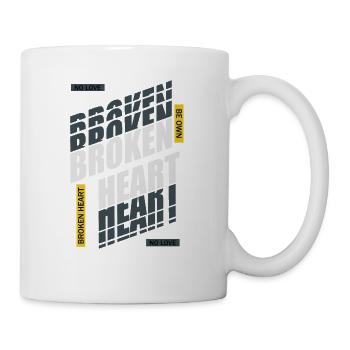 Broken Heart - Coffee/Tea Mug - white - Right