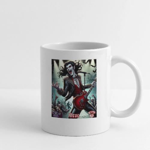 Monster Mosh 2024 Tour Drac on Guitar (D-002R) - Coffee/Tea Mug