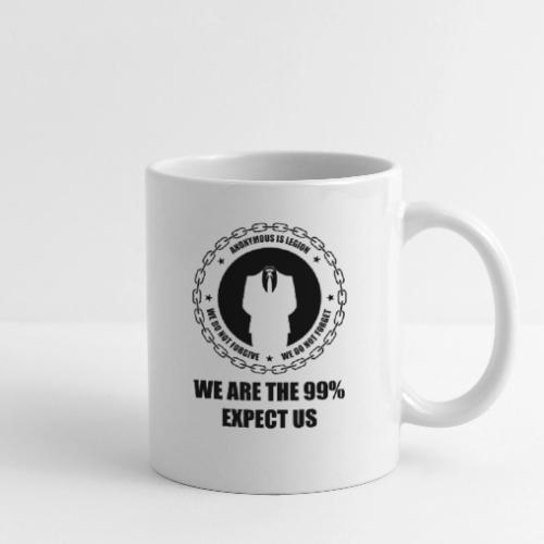 Anonymous 6 Black - Coffee/Tea Mug