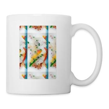 A variation of digital designs unique collection d - Coffee/Tea Mug - white - Right