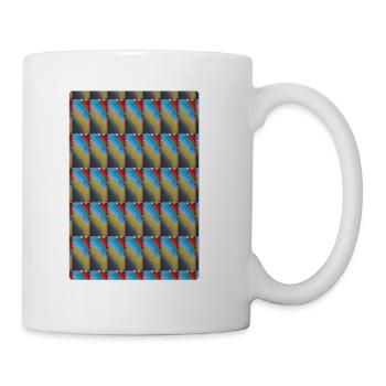 A variation of digital designs unique collection - Coffee/Tea Mug - white - Right