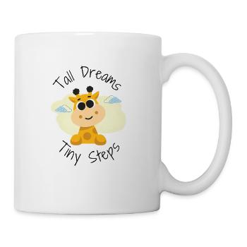 Fun Cute Giraffe For Kids - Coffee/Tea Mug - white - Right