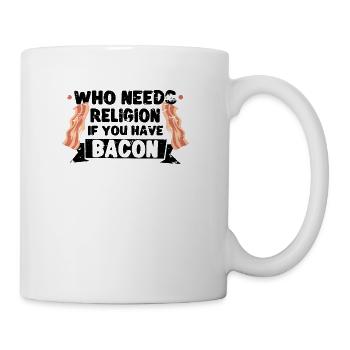 Atheist Atheism Anti Religion Securalism God Sucks - Coffee/Tea Mug - white - Right