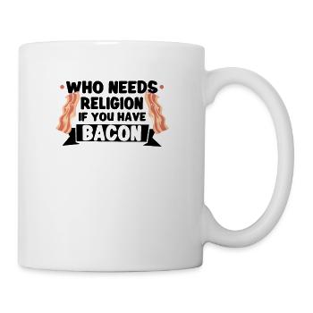 Atheist Atheism Anti Religion Securalism God Sucks - Coffee/Tea Mug - white - Right