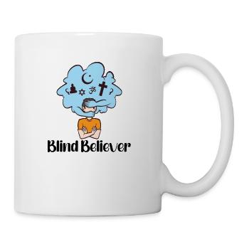 Atheist Atheism Anti Religion Securalism God Sucks - Coffee/Tea Mug - white - Right