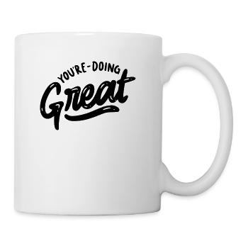 Smart Work - Coffee/Tea Mug - white - Right