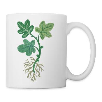Fig Tree Cutting - Coffee/Tea Mug - white - Right