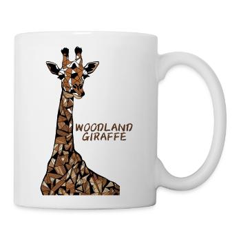 WOODLAND GIRAFFE - Coffee/Tea Mug - white - Right