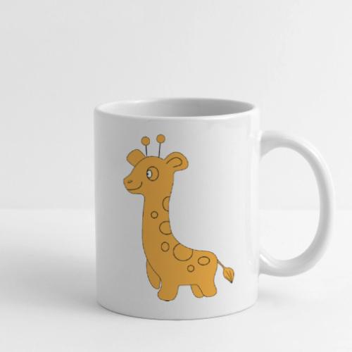 Playful Baby Giraffe - Infant Gear and Tea Cup - Coffee/Tea Mug