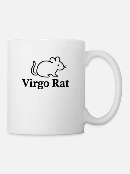 Virgo Rat - Coffee/Tea Mug - white