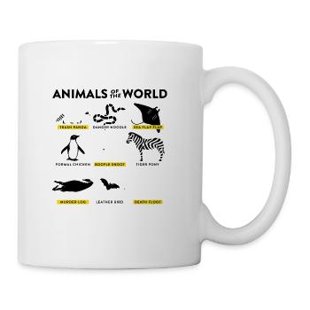 ANIMALS OF THE WORLD - Coffee/Tea Mug - white - Right