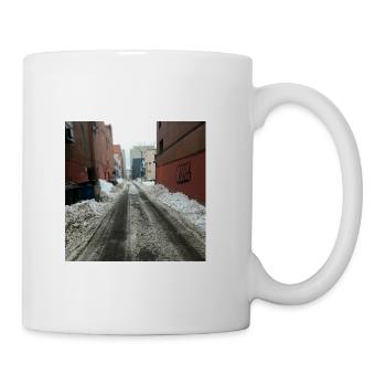 Winter Graffiti - Coffee/Tea Mug - white - Right