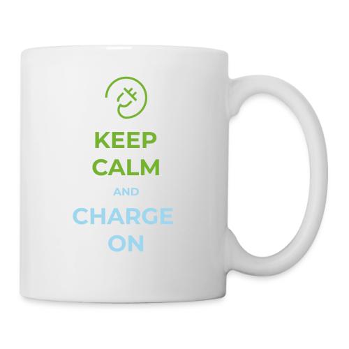 Keep calm and charge on - Coffee/Tea Mug