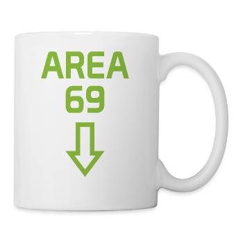 Area 69 - Coffee/Tea Mug - white - Right