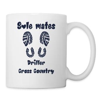 Sole Mates Driller Cross Country - Coffee/Tea Mug - white - Right