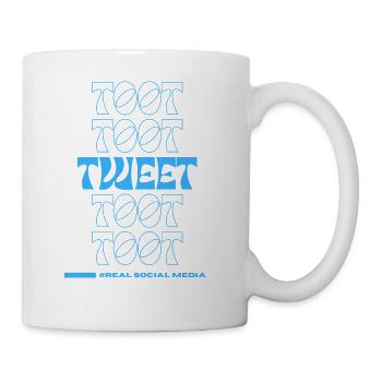Toot Toot Tweet Toot Toot - Coffee/Tea Mug - white - Right