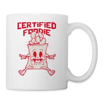 Certified Foodie - Coffee/Tea Mug - white - Right