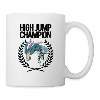 High Jump Champion - Coffee/Tea Mug - white - Right