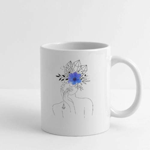 Third Eye Flower Goddess - Crystal Design - Coffee/Tea Mug