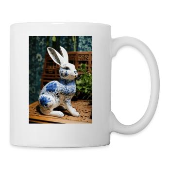 La sauterelle de la nature embrasse la nature. - Tasse - blanc - Droite