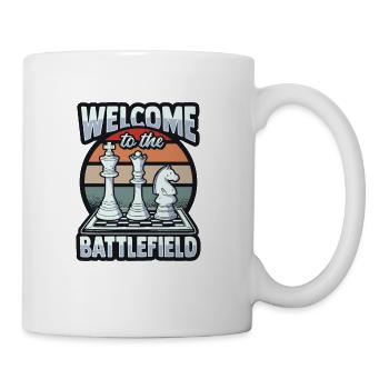 Chess Checkerboard Chess Player - Coffee/Tea Mug - white - Right