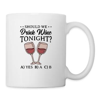 Red Wine Lover Wine Drinker Wine Tester Wine - Coffee/Tea Mug - white - Right