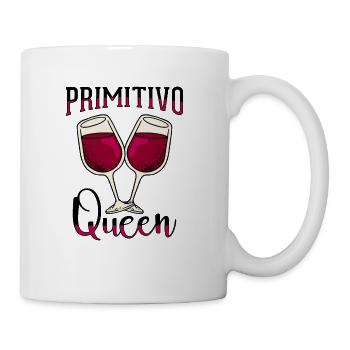 Red Wine Wine Drinker Wine Tester Primitivo Wine - Coffee/Tea Mug - white - Right