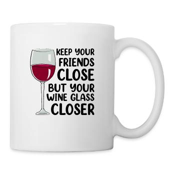 Red Wine Lover Wine Drinker Wine Tester Wine - Coffee/Tea Mug - white - Right