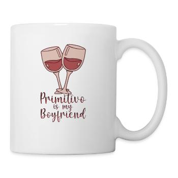 Red Wine Wine Drinker Wine Tester Primitivo Wine - Coffee/Tea Mug - white - Right
