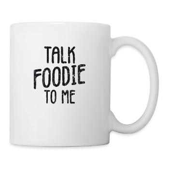 Talk foodie to me - food - Coffee/Tea Mug - white - Right