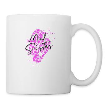 Mud Sistas - sisters - Coffee/Tea Mug - white - Right