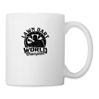 Lawn Dart World Champion - Darts - Coffee/Tea Mug - white - Right