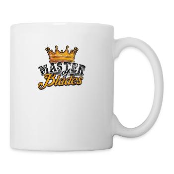 Master of Blades - Sword - Coffee/Tea Mug - white - Right