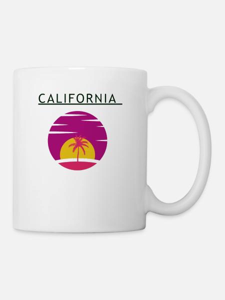 California - Coffee/Tea Mug - white