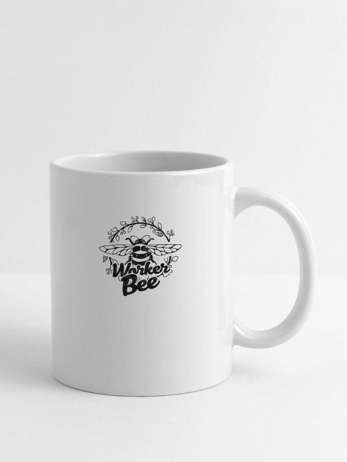 Worker Bee - Diligence - Coffee/Tea Mug - white - Right
