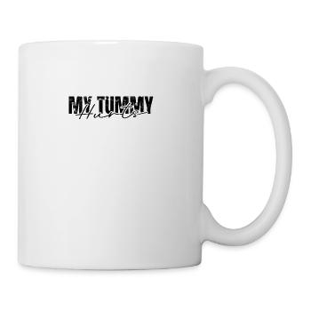 My Tummy Hurts - Discomfort - Coffee/Tea Mug - white - Right