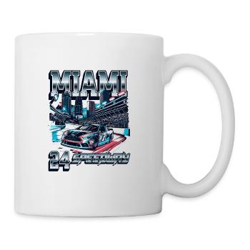 Miami Speedway - Coffee/Tea Mug - white - Right