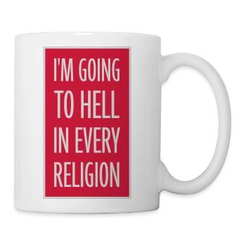 im going to hell - Coffee/Tea Mug - white - Right