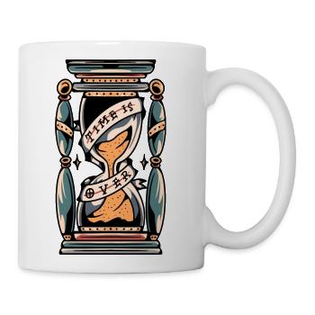 Golden Time Tattoo - Coffee/Tea Mug - white - Right
