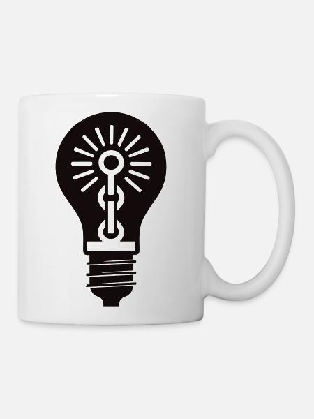 Blub Radiance - Coffee/Tea Mug - white
