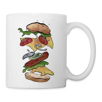 Burger - Coffee/Tea Mug - white - Right