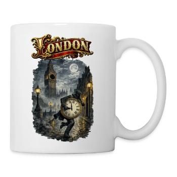 London Clockwork Night Run - Coffee/Tea Mug - white - Right