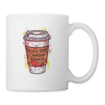 Delulu Dept Canadian Branch Cup - Coffee/Tea Mug - white - Right