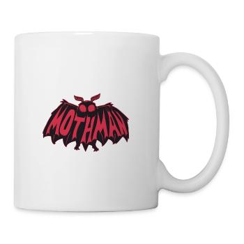 Mothman Crimson Flight - Coffee/Tea Mug - white - Right