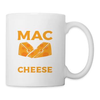 50% Cheese Foodie Gift - Coffee/Tea Mug - white - Right