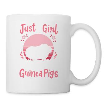 Guinea Pig Cavy Guinea Pig Mom - Coffee/Tea Mug - white - Right