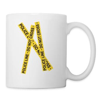 Policeman Police Gift - free shipping - Coffee/Tea Mug - white - Right